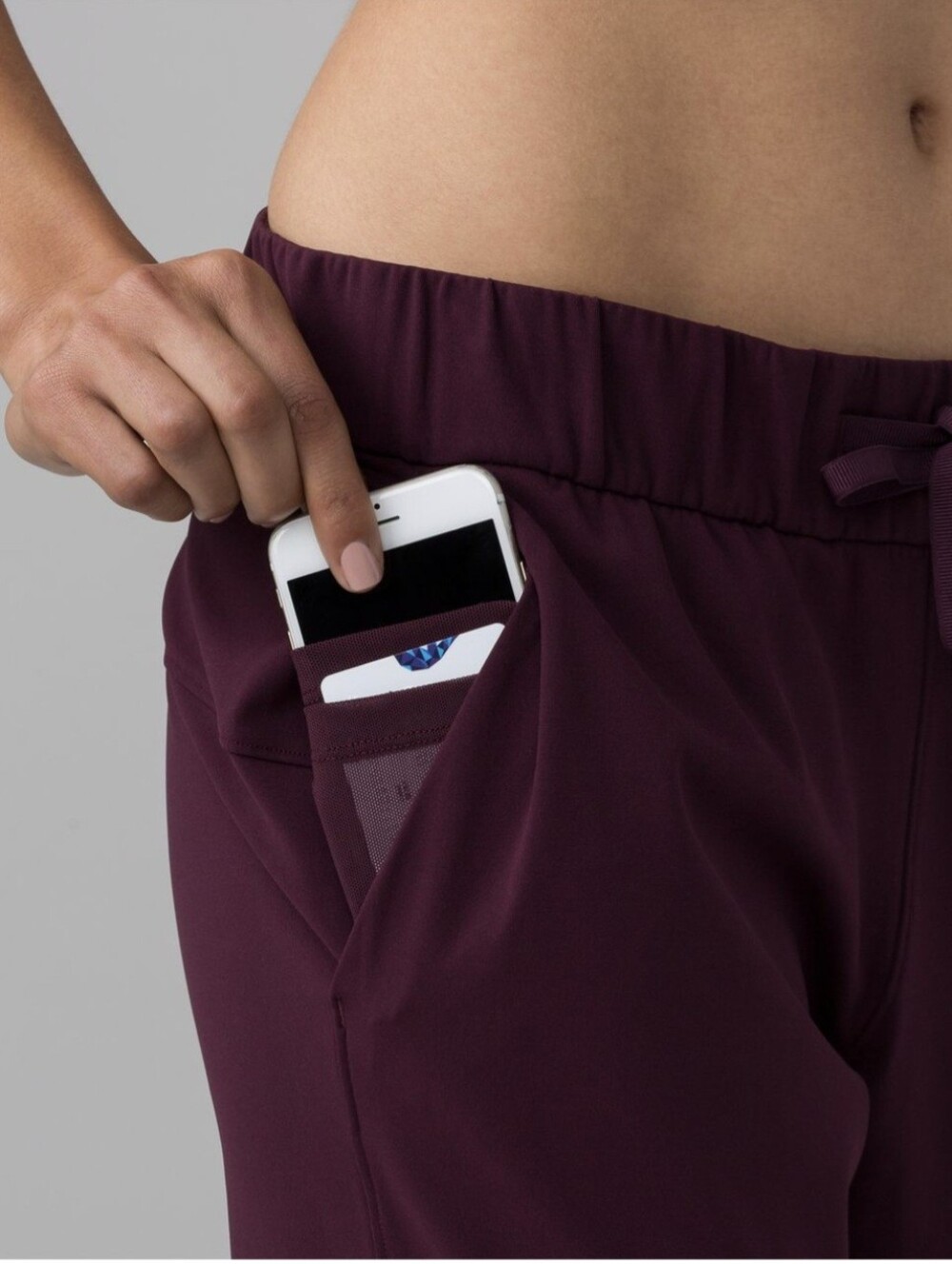 Lululemon On the Fly Pant Woven Dark Harbor Size 4 Tall - Picture 3 of 12